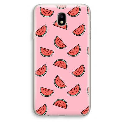 Watermeloen: Samsung Galaxy J7 (2017) Transparant Hoesje