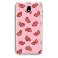 Watermeloen: Samsung Galaxy J7 (2017) Transparant Hoesje