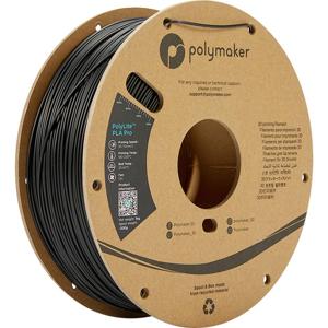 Polymaker PA07001 Filament PLA Pro Hoge stijfheid, Slagvast 1.75 mm 1000 Zwart PolyLite™ 1 stuk(s)