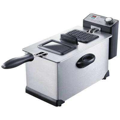 Severin FR 2431 Frituurpan 3 l 2000 W Oververhittingsbeveiliging RVS (geborsteld)