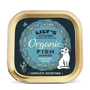 Lily's kitchen cat organic fish pate (19X85 GR)