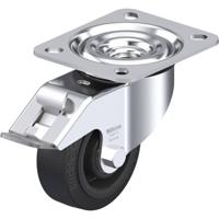 Blickle L-POEV 80R-FI Zwenkwiel met rem Wieldiameter: 80 mm Draagvermogen (max.): 140 kg 1 stuk(s)