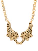 Roberto Cavalli Roar tiger-pendant necklace - Or - thumbnail