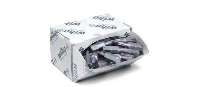 Wiha Bitset Standard 25 mm TORX® (T10) 50-delig 1/4" C6,3 in grootverpakking - 8065 - 08065