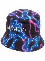 Valentino Garavani bob à imprimé Neon Camou - Noir
