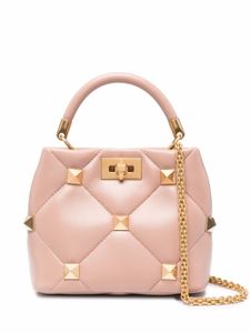 Valentino Garavani petit sac Roman Stud en cuir - Rose