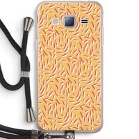 Camouflage: Samsung Galaxy J3 (2016) Transparant Hoesje met koord