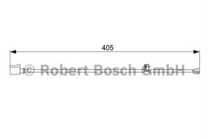 Waarschuwingscontact, remvoering-/blokslijtage Voor AP818
