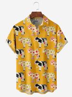 Andreea Dumuta X HARDADDY® Vintage Western Cow Shirt - thumbnail