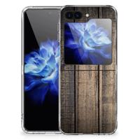 Samsung Galaxy Z Flip 5 | Bumper Hoesje | Steigerhout