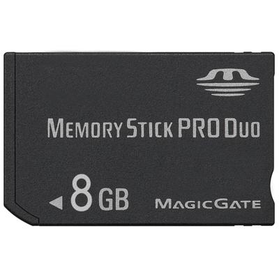 Memory Stick Pro Duo kaart (100% echte Capacity)(Black)