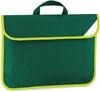 Quadra QD452 Enhanced-Viz Book Bag - Bottle Green - 38 x 28 cm