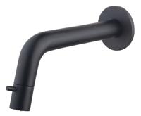 Sophia- Inkortbaar toiletkraan - Muurbevestiging - Mat zwart