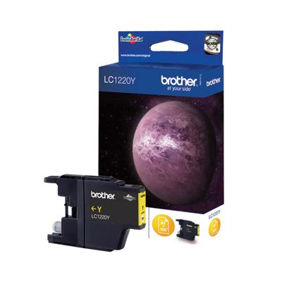 Originele inktcartridge Brother LC-1220Y Geel