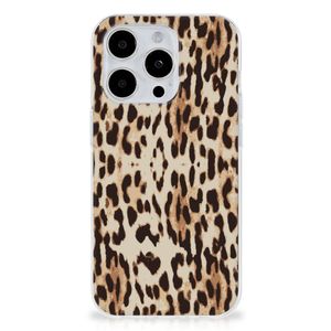 iPhone 15 Pro TPU Hoesje Leopard