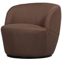 WOOOD Serra Draaifauteuil - Mesh - Espresso - 68x70x77