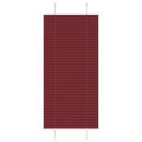VidaXL Plissé rolgordijn 55x150 cm stofbreedte 54,4 cm bordeauxrood