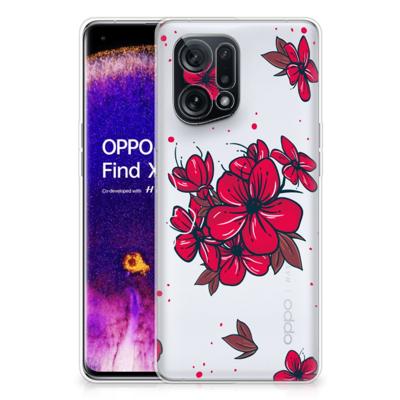 OPPO Find X5 | TPU Case | Blossom Red