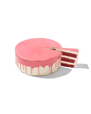 HEMA Dripcake roze red velvet 24 p. (roze)