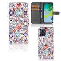 Motorola Moto E13 4G | Bookcase | Tiles Color | Portemonnee hoesje