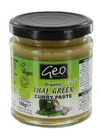 Geo Organics Curry paste thai green bio (180 gr) - thumbnail