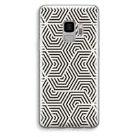 Magic pattern: Samsung Galaxy S9 Transparant Hoesje