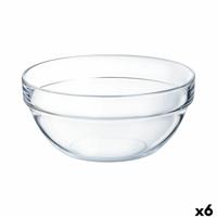 Kom Luminarc Apilable Transparant Glas (6 Stuks)