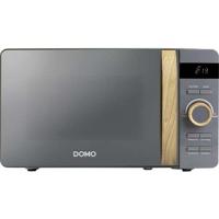 Forno a microonde - DOMO - DO3420 - Grigio con finitura in legno - L45,1 x P34,7 x H25,8 cm - 20 L - 5 livelli di potenza - 700W