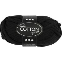 Creativ Company Textielgaren, l: 45 m, zwart, 100 gr/ 1 bol