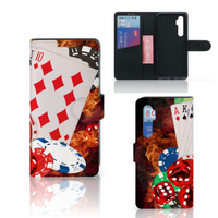 Xiaomi Mi Note 10 Lite Wallet Case met Pasjes Casino