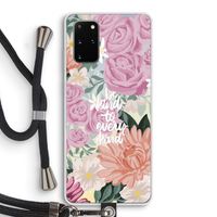 Kindness matters: Samsung Galaxy S20 Plus Transparant Hoesje met koord