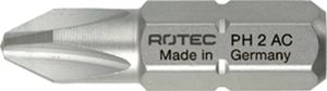 Rotec PRO Insertbit PH 1 L=25mm C 6,3 RVS - 10 stuks - 8001001