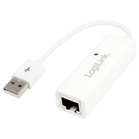 LogiLink Netværksadapter USB 2.0 100Mbps Kabling