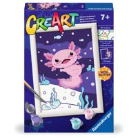 Ravensburger CreArt Schilderen op nummer axolotl
