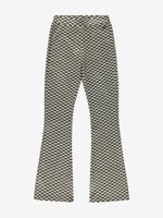 Nik&Nik zomer broek meisjes - taupe / zwart - Gigie