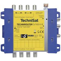 TechniSat Technirouter 5/1x8 K-R Satelliet multiswitch Ingangen (satelliet): 5 (4 satelliet / 1 terrestrisch) Aantal gebruikers: 8 - thumbnail