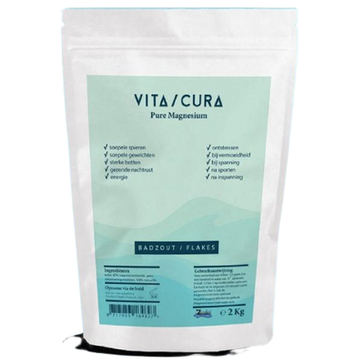 Vitacura Magnesium Badzout Vlokken