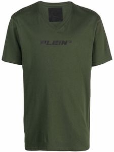 Philipp Plein t-shirt à logo imprimé - Vert