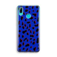 Blue Leopard: Huawei P Smart (2019) Transparant Hoesje