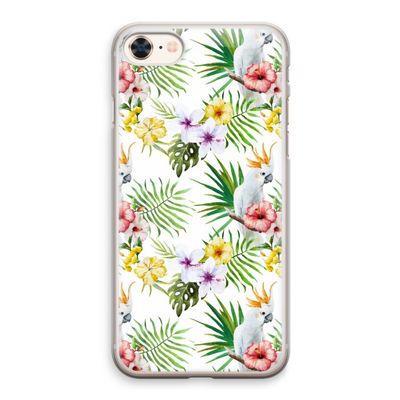 Gele kuif: iPhone 8 Transparant Hoesje
