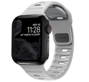 Nomad sport strap Apple Watch 42mm / 44mm / 45mm / 49mm Lunar Gray (grijs)