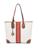 Michael Kors sac cabas Eva à imprimé monogrammé - Blanc