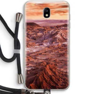 Mars: Samsung Galaxy J7 (2017) Transparant Hoesje met koord