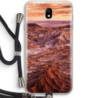 Mars: Samsung Galaxy J7 (2017) Transparant Hoesje met koord