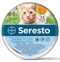 Bayer Seresto Teken- en Vlooienband Kat
