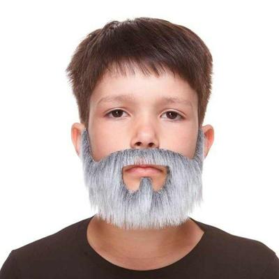 Valse baard My Other Me Grijs