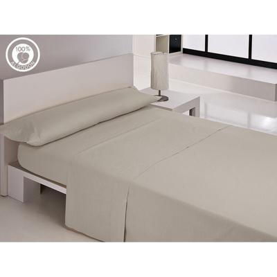 Beddengoedset Hosteline IRIS PREMIUM Parelgrijs Bed van 135