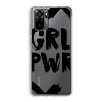 Girl Power #2: Xiaomi Redmi Note 10 Pro Transparant Hoesje
