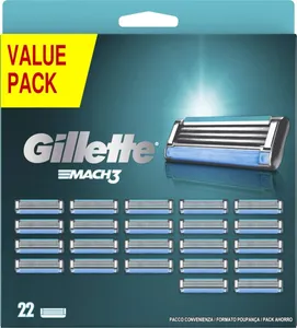 Gillette Mach3 Scheermesjes Value Pack - 22 stuks