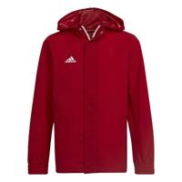 Sportjack voor kinderen Adidas Entrada 22 Rood Maat 15-16 Jaar